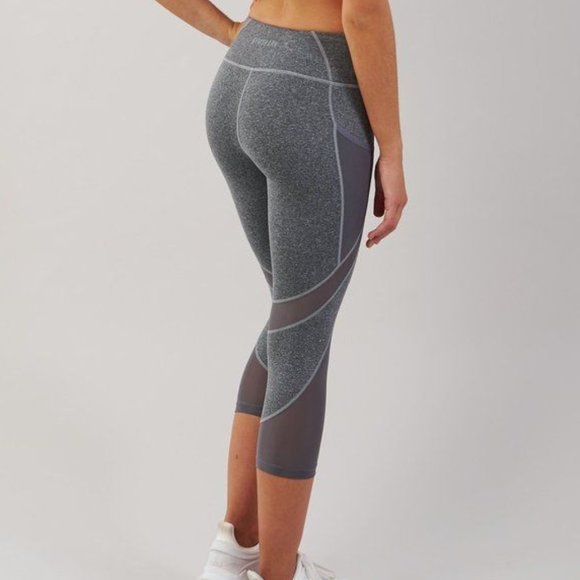 Gymshark Pants - GYMSHARK HIGH WAISTED SLEEK SCULPTURE CROP LEGGING